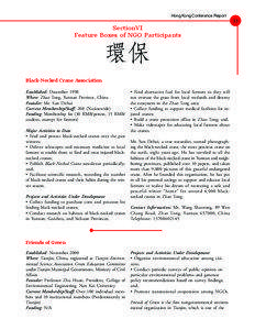 Hong Kong Conference Report  33