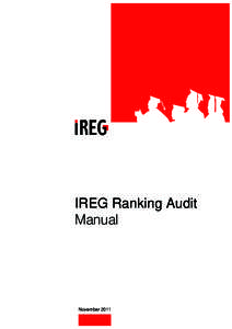 Ireg audit ranking 2011_Layout 1