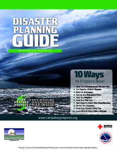 DISASTER PLANNING GUIDE Official Guide for the Tampa Bay Area