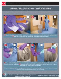 DOFFING BIOLOGICAL PPE - EBOLA PATIENTS  1 2