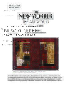 Microsoft WordNovember 9 New Yorker - The Art World