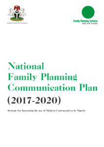 Safe and Trusted  National Family Planning Communication Plan)