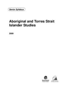 Aboriginal and Torres Strait Islander Studies Senior Syllabus (2009)