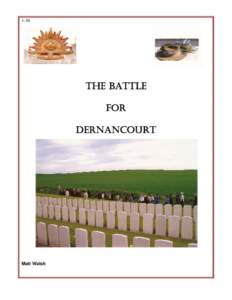 Microsoft Word - The Battle for Dernancourt.doc