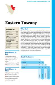 ©Lonely Planet Publications Pty Ltd  # Eastern Tuscany Why Go?