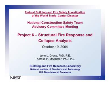 Microsoft PowerPoint - P6 Struct Fire Resp & Collapse.ppt