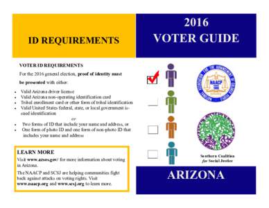Elections / Politics / Voting / Election law / Absentee ballot / Voter registration / Electronic voting / Early voting / Voter ID laws / Suffrage / Voter registration in the United States / Voter ID laws in the United States