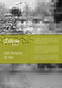 As Scotland’s leading independent agent, founded on exceptional customer service standards, Clyde Property offers a number of unique packages and is available to clients, seven days a week until 8pm, every day.  OUR PR
