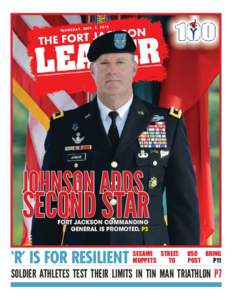 JOHNSON ADDS  SECOND STAR FORT JACKSON COMMANDING GENERAL IS PROMOTED, P3