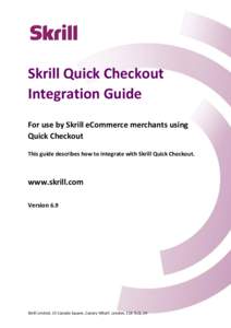 Skrill Integration Guide - JSON