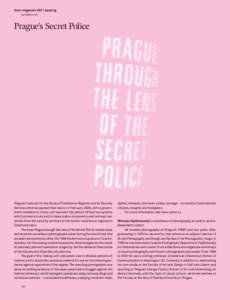 Prague from the Perspective of the Pathological Powerful