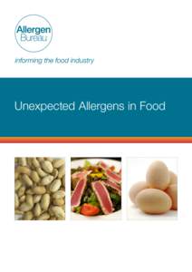 Unexpected Allergens in Food  18 April 2011 Version 1  c • Allergen Bureau