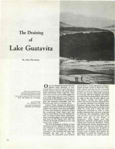 The Draining  of Lake Guatavita By John Hemming