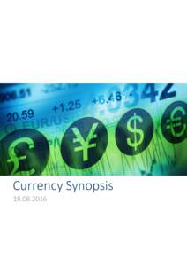 Currency Synopsis VI Currency Synopsis World currencies relative to international currency basket, USD EUR CNY JPY