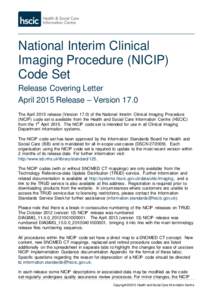 NICIP Release Covering Letter