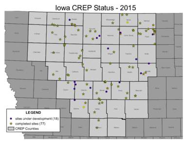 Iowa CREP StatusLyon Osceola  `