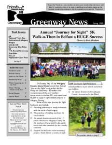 Spring 2009 Greenway News