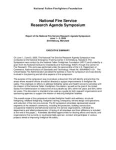 Firefighting in the United States / Safety / Firefighter / National Volunteer Fire Council / Prevention / Wildfire / Firefighting / National Fire Protection Association