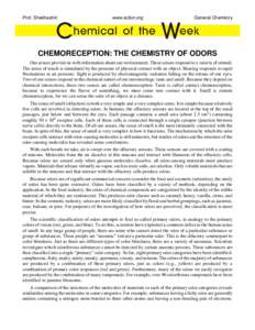 Prof. Shakhashiri  www.scifun.org General Chemistry