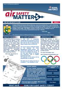 Email: [removed]  ISSUE 4 THE RAF AIR SAFETY FLYER