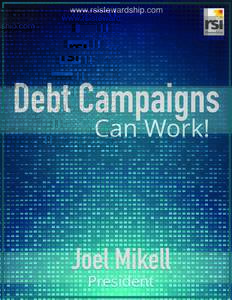 !  ! Debt Campaigns Can Work!