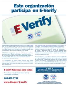 E-Verify_Participation_Poster_ES - Spanish