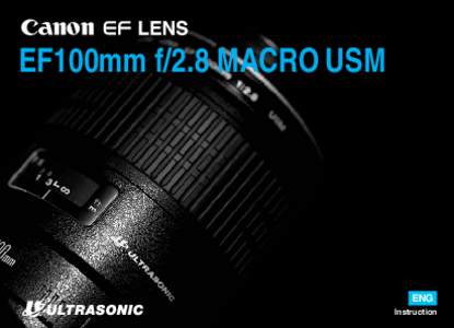 EF100mm f/2.8 MACRO USM  C Y P