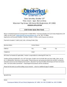 Microsoft Word - Oktoberfest Vendor Form