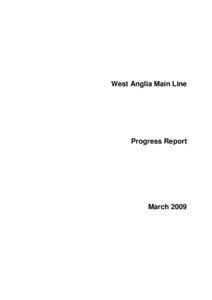 West Anglia Main Line - Progress Report