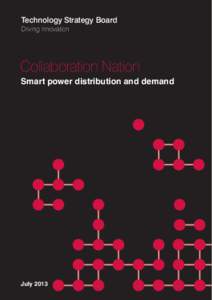 Technology Strategy Board Driving Innovation Collaboration Nation Smart power distribution and demand