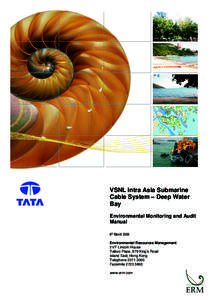 Environmental monitoring / Water quality / Environmental impact assessment / Deep Water Bay / Environment / Earth / Submarine communications cable
