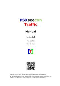 PSXseecon Traffic Manual Version  3.8