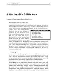 Overview of the Cold War Years  5 Overview of the Cold War Years