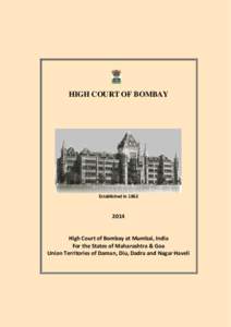 HIGH COURT OF BOMBAY  Established in