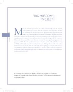 “Big Moscow” Project Regions  214