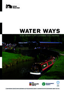 Water ways inland waterways and sustainable rural transport (3.1MB PDF)
