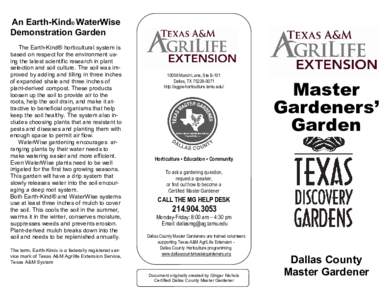 Organic gardening / Sustainability / Agriculture / Land management / Permaculture / Landscape / Gardener / Occupations / Master gardener program / Gardening / Garden / Mulch