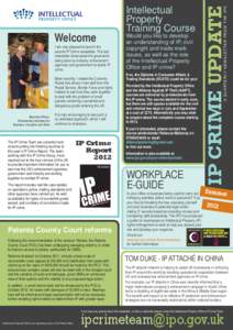 IP Crime Newsletter Summer 2012
