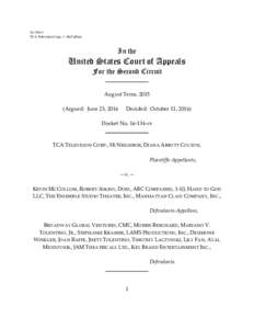 cv TCA Television Corp. v. McCollum In the  United States Court of Appeals