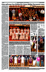 Page 8  Emmons County Record • www.ecrecord.com January 7, 2010