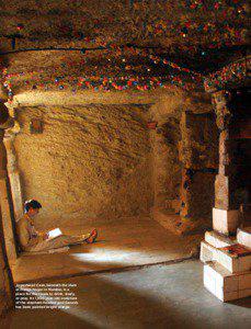 Jogeshwari Cave, beneath the slum at Pratap Nagar in Mumbai, is a place for the locals to drink, study,