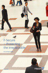 F-Secure – Protecting the irreplaceable