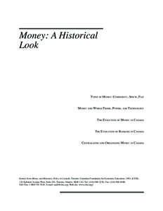 Money-Historical Look.Titlepage