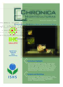 Chronica Horticulturae 49/04; December 2009