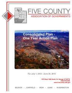 FIVE COUNTY ASSOCIATION OF GOVERNMENTS For July 1, June 30, West 1600 South, St. George, UT3548
