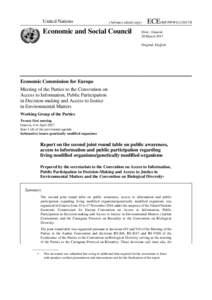 United Nations  (Advance edited copy) Economic and Social Council