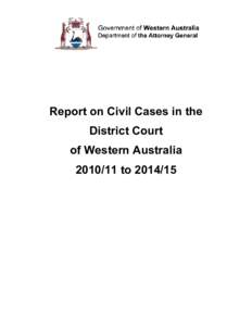 District Court Civil Report