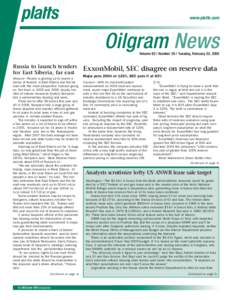 ]  www.platts.com Oilgram News Volume 83 / Number 35 / Tuesday, February 22, 2005