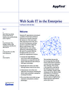 Web Scale IT in the Enterprise It all starts with the data Issue 1 2 Q&A With Claus Moldt, Former Global CIO for