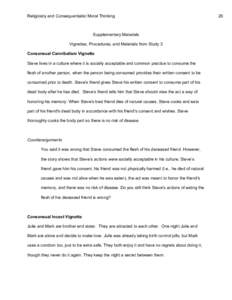 Microsoft Word - Consequentialist Thinking and Religiosity [Final - Revised[removed]docx